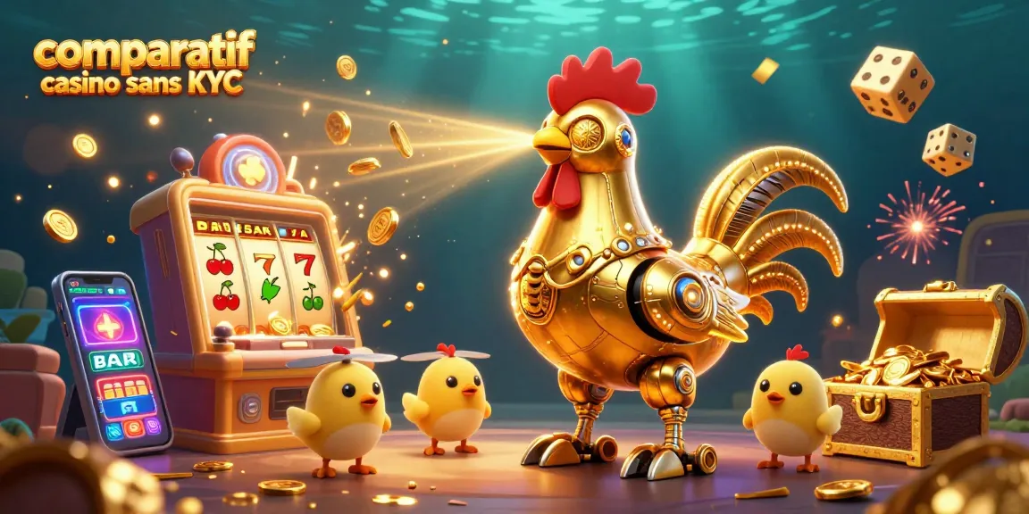 Comparatif casino sans KYC : explorez un univers de jeux captivants !